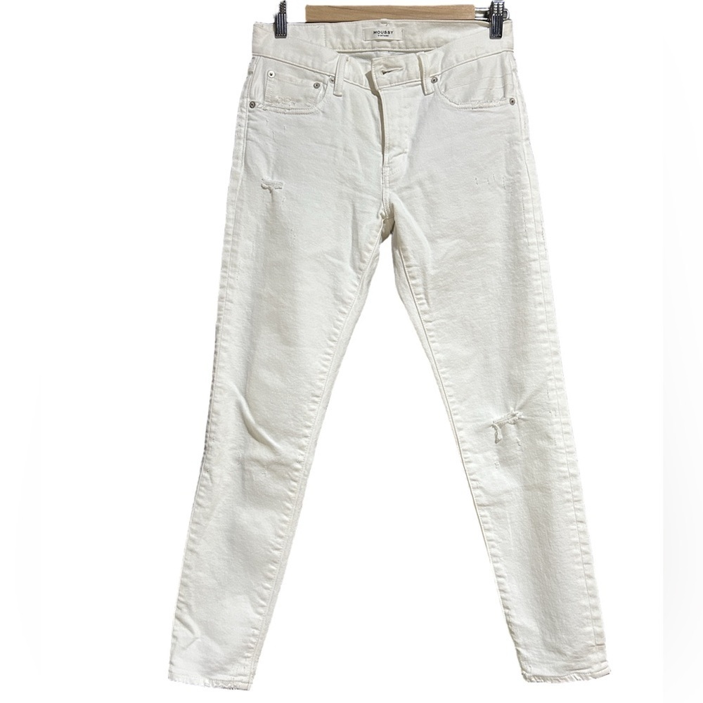 Moussy Made in Japan White Women Jeans size 27